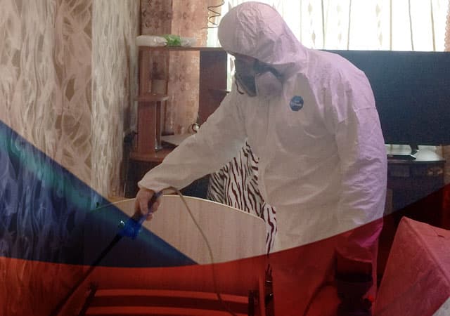 Проведение дезинфекции помещений - санитарная обработка квартиры в Михнево